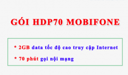 Gói cước HDP70 Mobifone