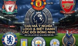 Ý nghĩa logo và biệt danh các đội bóng Ngoại Hạng Anh
